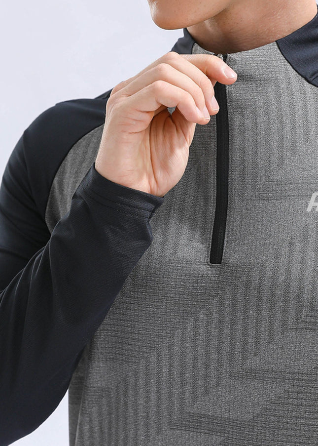 AR Men's Smart-Tech Long Sleeves Sweatshirt - ANJE REBEL