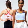 Varsity Cropped Sports Bra - ANJE REBEL