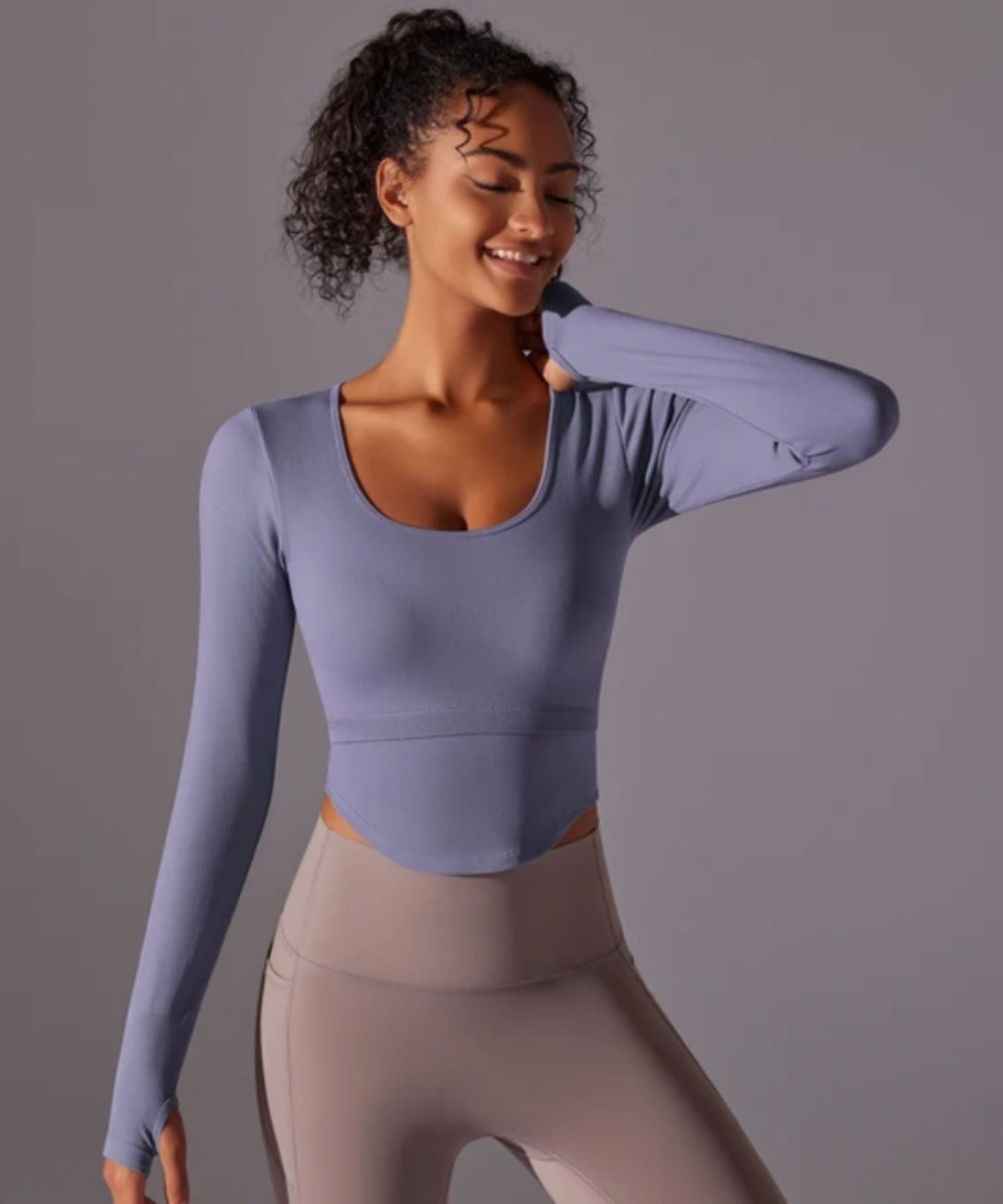 ANJE Active Cropped Shirt ANJE REBEL