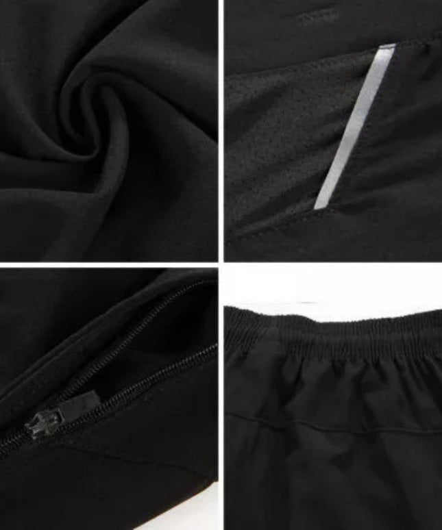 Relaxed Running Shorts - ANJE REBEL