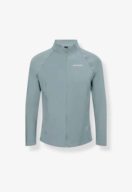 Breathable High Collar Zip Up Jacket