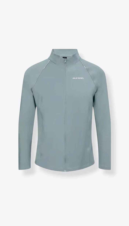 Breathable High Collar Zip Up Jacket