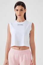 Cool-Touch Loose Fit Cropped Tank Top ANJE REBEL