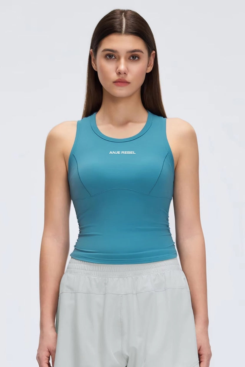 Full Coverage Cropped Tank Top ANJE REBEL