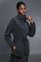 Luxury Long Active Trench Coat ANJE REBEL