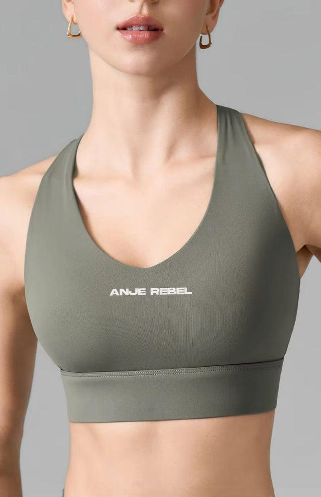 High Support Hook-Back Sports Bra ANJE REBEL