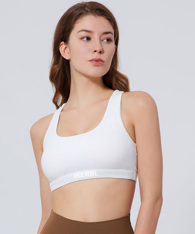 Women's Cross-Back Support Sports Bra