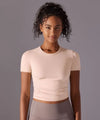 ANJE REBEL Knitted Cropped Shirt ANJE REBEL