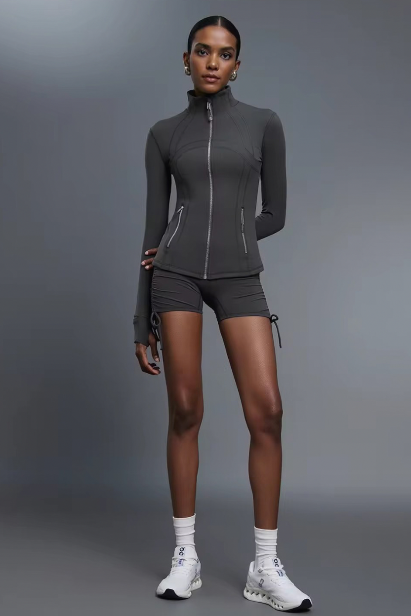 Speedster Runner’s Full Zip Jacket ANJE REBEL