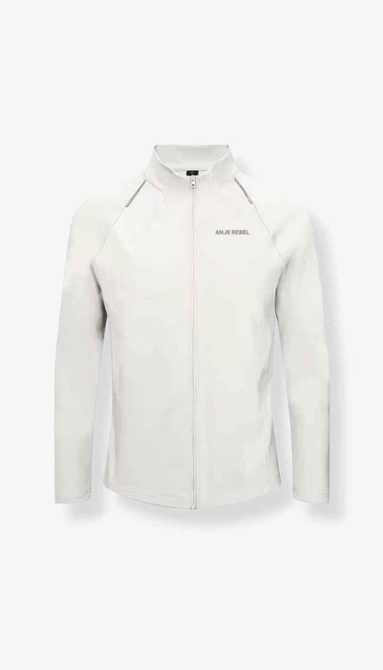 Breathable High Collar Zip Up Jacket