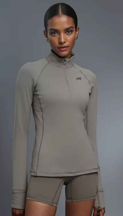 Swift Dri-Fit Running Zip-Up Long Sleeves Shirt