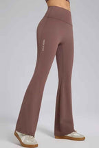 SlimFit Flared High-Waist Pants