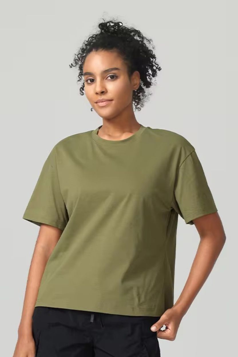 Relaxed Fit Split Design Shirt ANJE REBEL