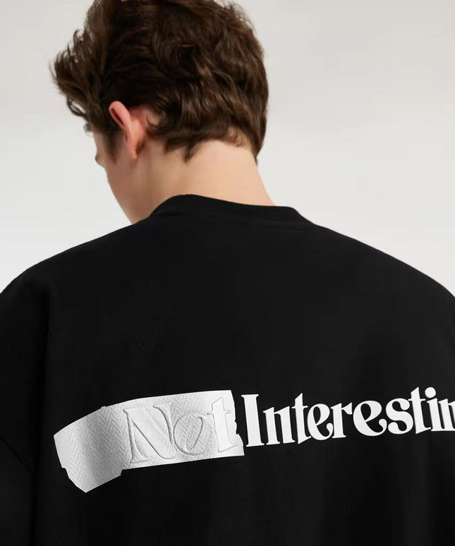 “Interesting” Expressionism T-Shirt ANJE REBEL