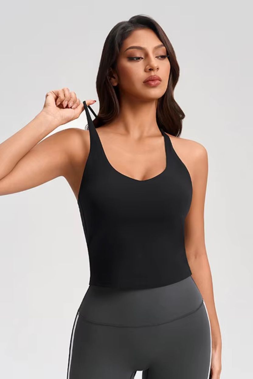 Halter-Neck Bareback Tank Top ANJE REBEL