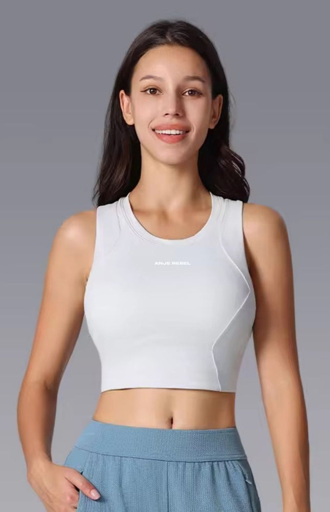 Functional CrossFit Cropped Tank Top ANJE REBEL