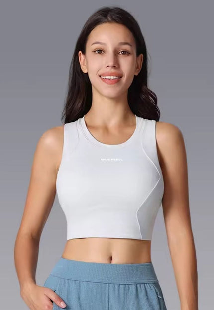 Functional CrossFit Cropped Tank Top ANJE REBEL