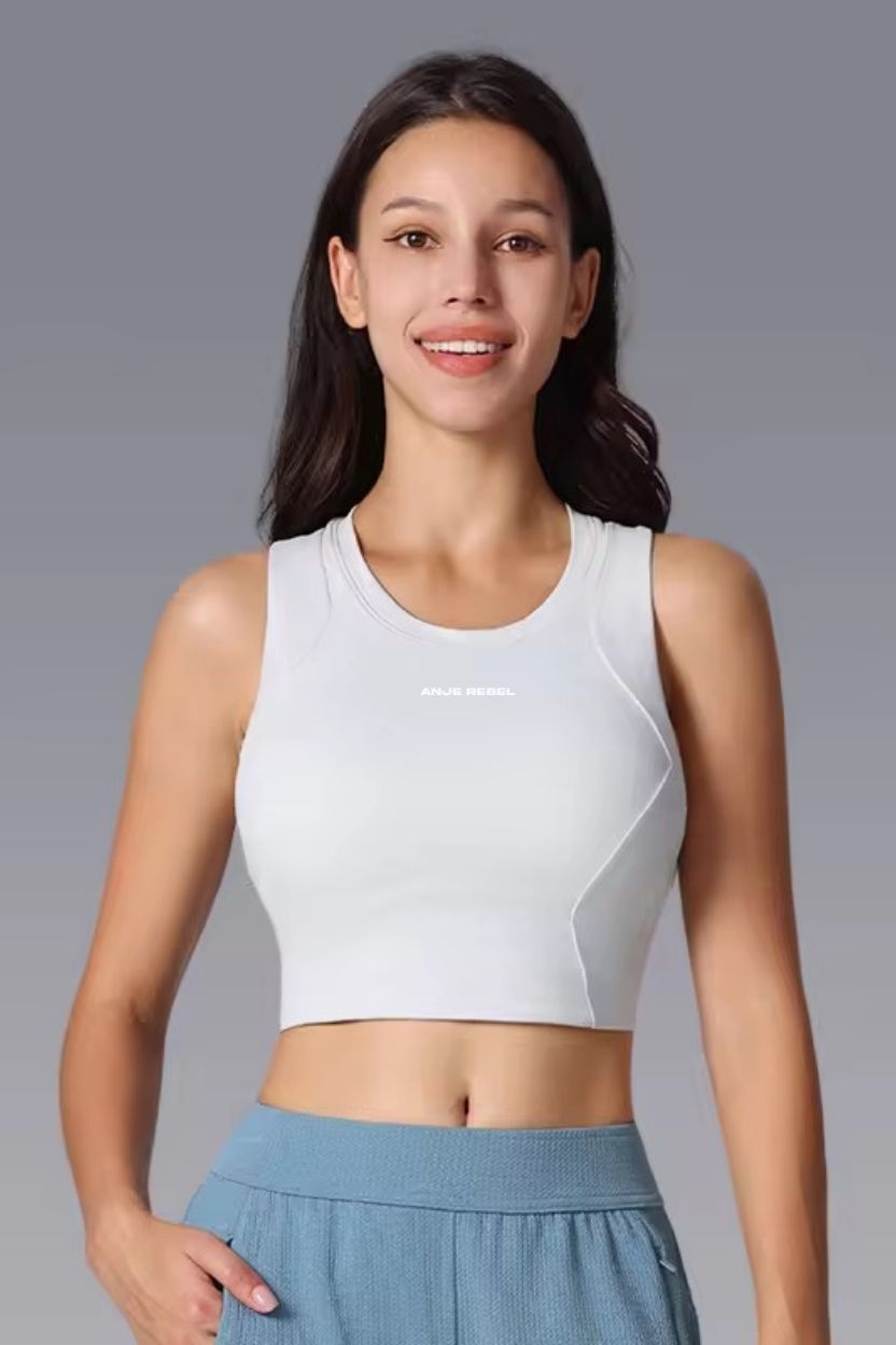 Functional CrossFit Cropped Tank Top ANJE REBEL