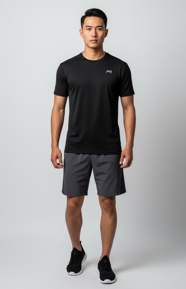 ANJE REBEL Athleisure Gym T-Shirt ANJE REBEL
