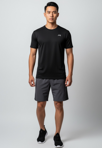 ANJE REBEL Athleisure Gym T-Shirt ANJE REBEL