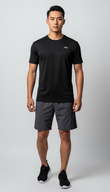 ANJE REBEL Athleisure Gym T-Shirt ANJE REBEL