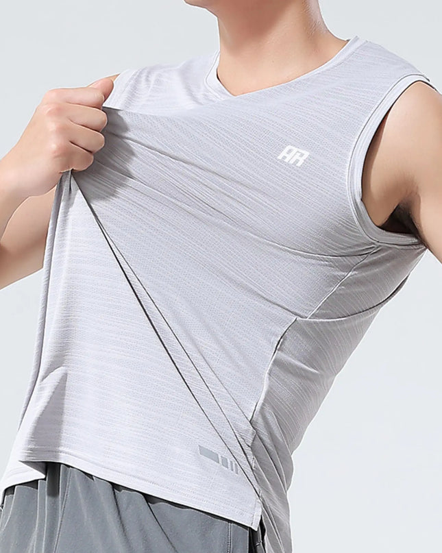 Running Breathable Anti-Odour Tank Top - ANJE REBEL