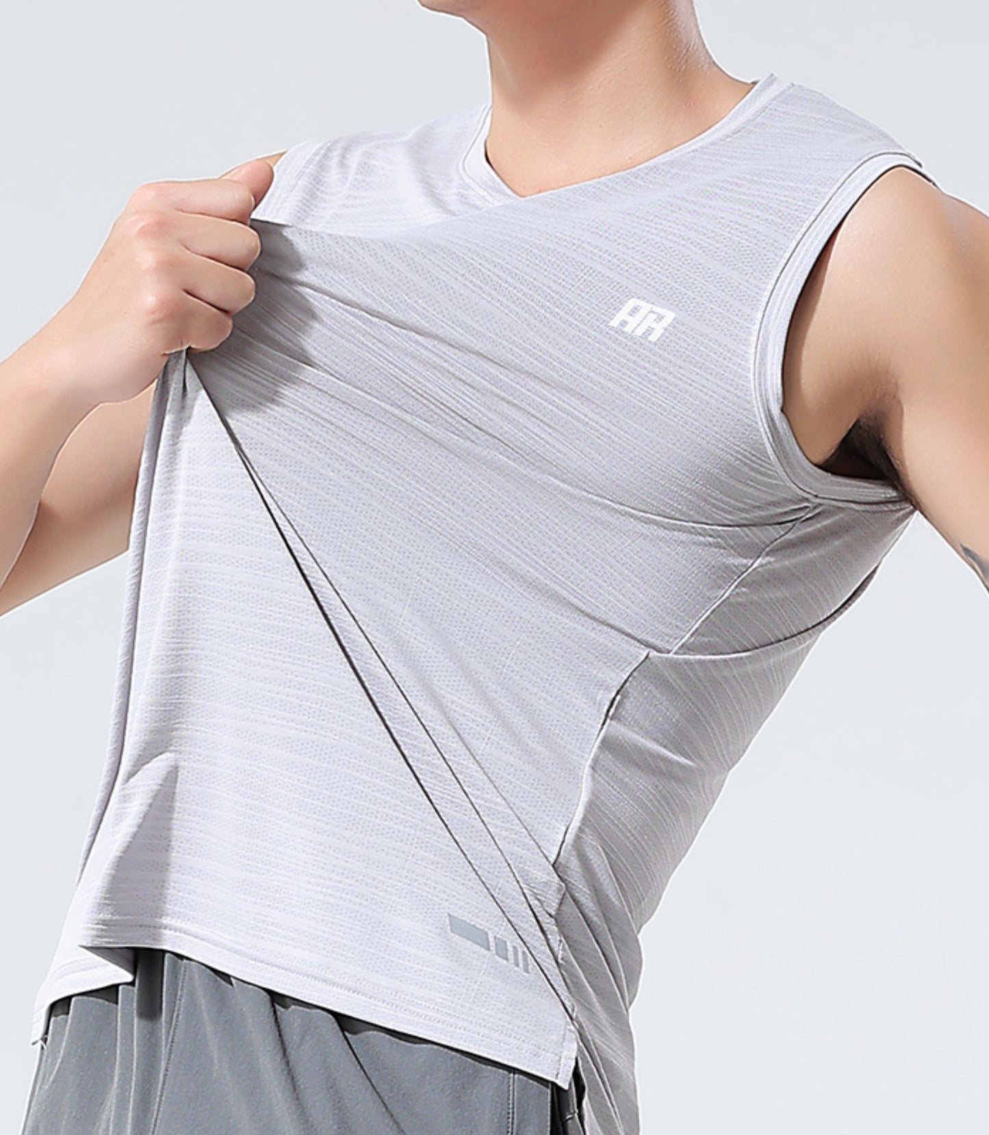 Running Breathable Anti-Odour Tank Top - ANJE REBEL