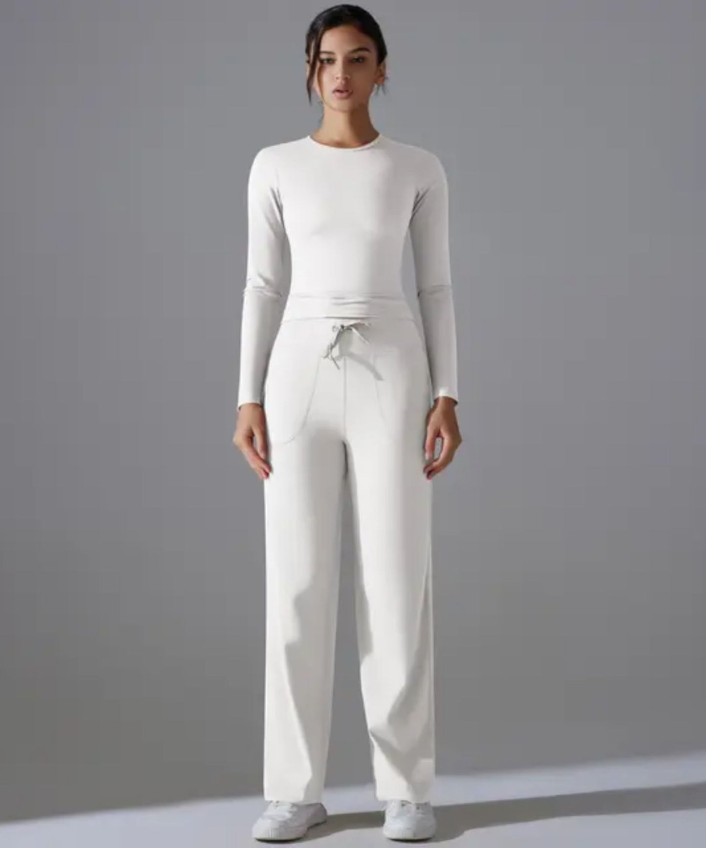 Relaxed-Fit Straight Cut Pants ANJE REBEL