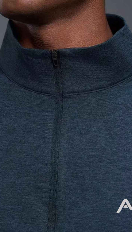 Breathable Pullover Zip-Up Sweater