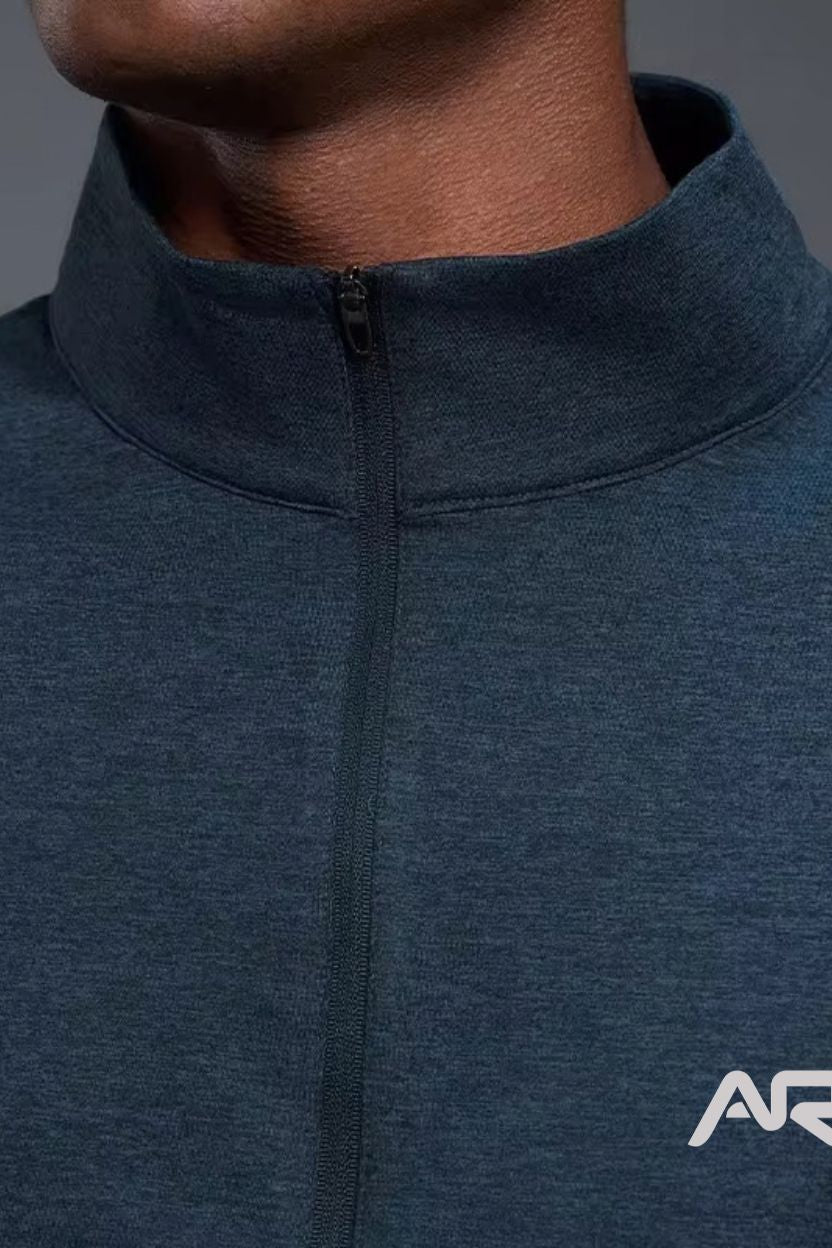 Breathable Pullover Zip-Up Sweater ANJE REBEL