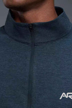Breathable Pullover Zip-Up Sweater
