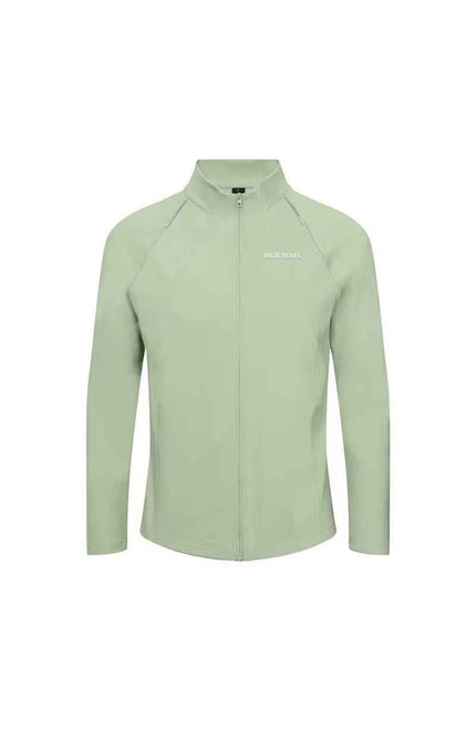 Breathable High Collar Zip Up Jacket