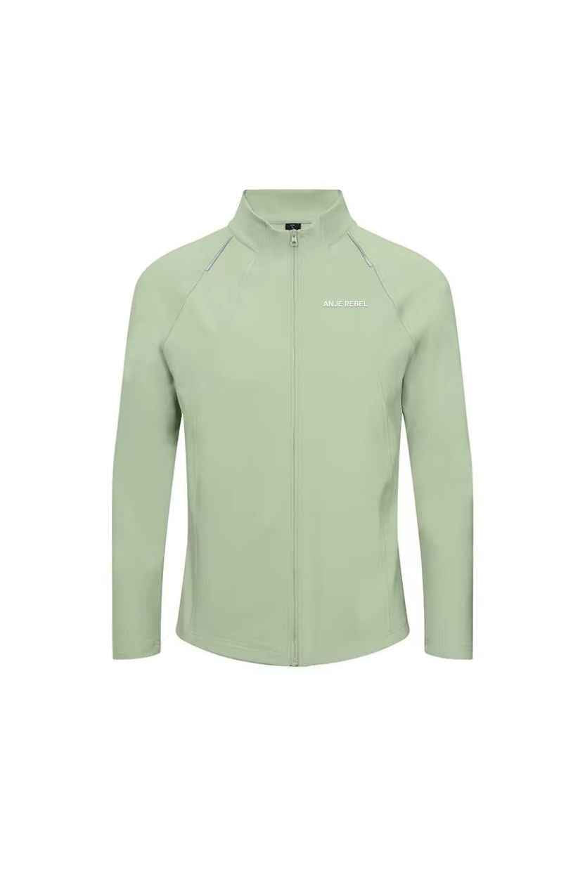 Breathable High Collar Zip Up Jacket ANJE REBEL