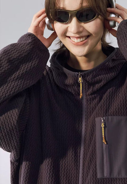 Street Style Oversized High Collar Jacket ANJE REBEL