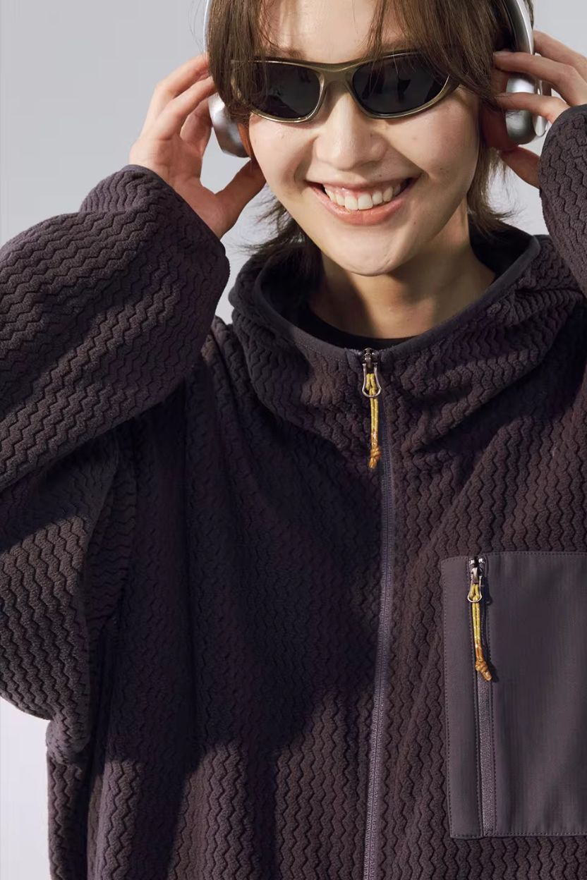 Street Style Oversized High Collar Jacket ANJE REBEL