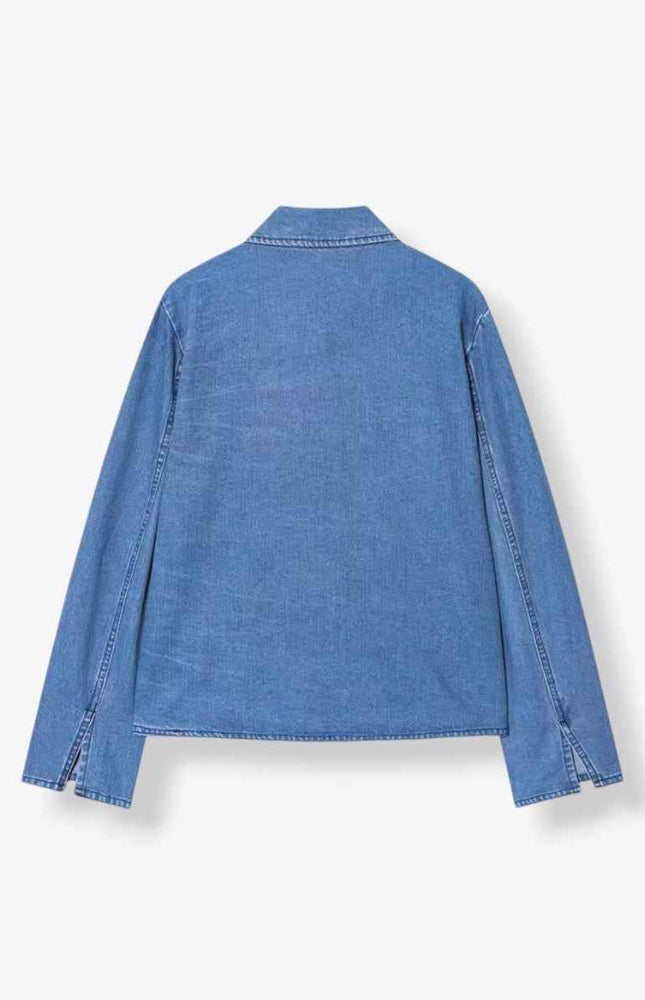 Kimono Front Sash Denim Jacket