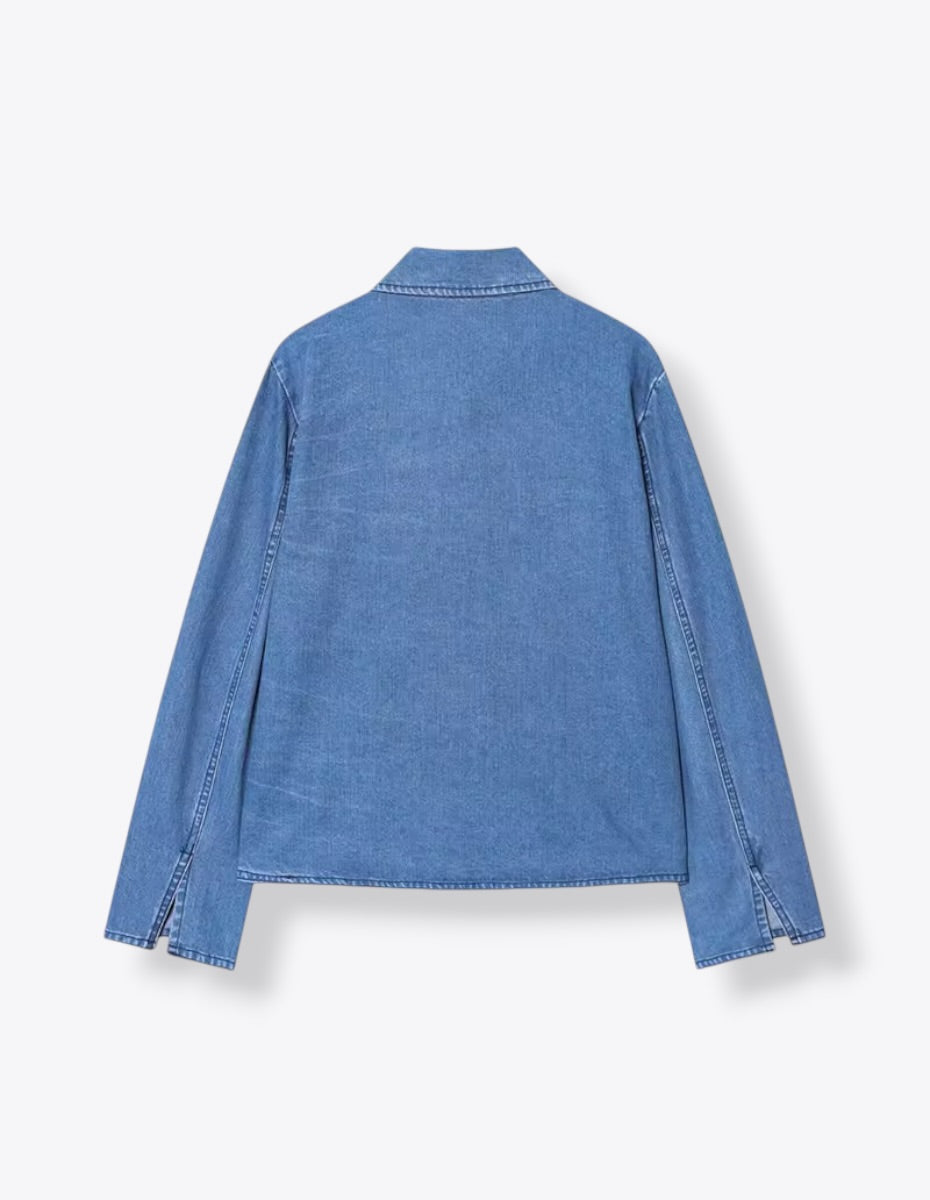 Kimono Front Sash Denim Jacket ANJE REBEL