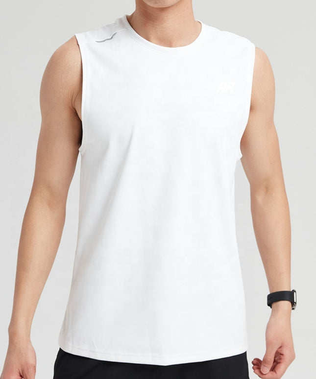 AR Men Cool - Tech Varsity Tank Top - ANJE REBEL