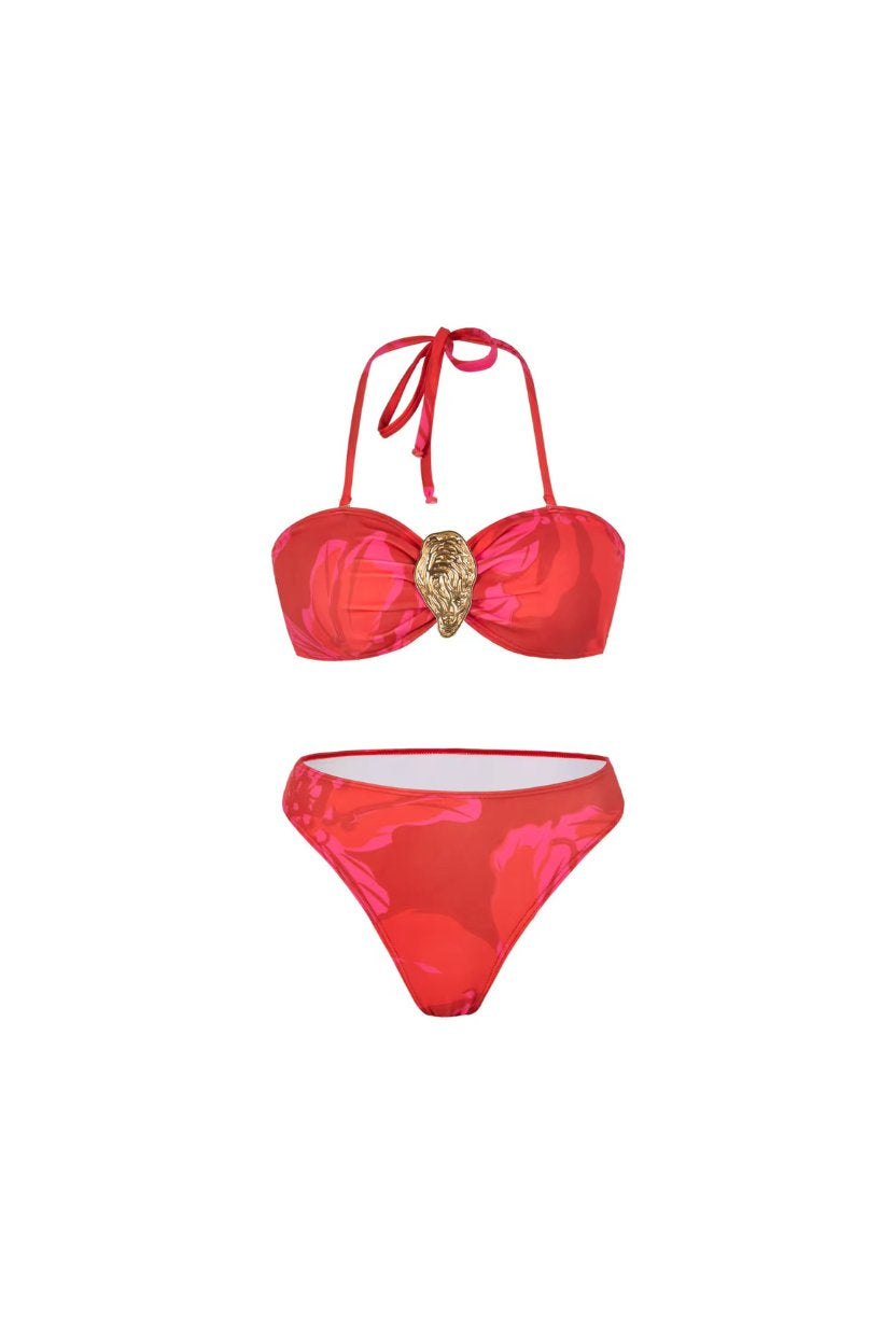 Enchanting Red Thong Bikini ANJE REBEL
