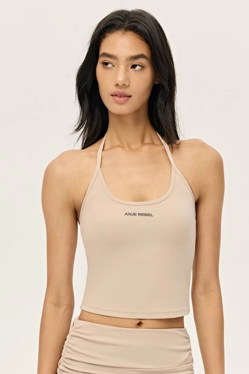 Skinny Straps Halter Top ANJE REBEL