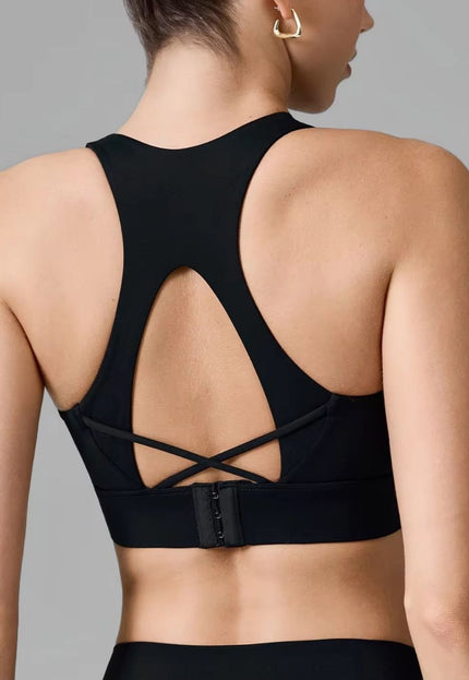 High Support Hook-Back Sports Bra ANJE REBEL