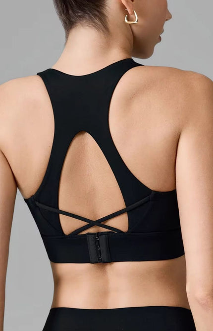 High Support Hook-Back Sports Bra ANJE REBEL