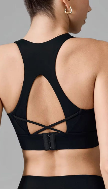 High Support Hook-Back Sports Bra ANJE REBEL