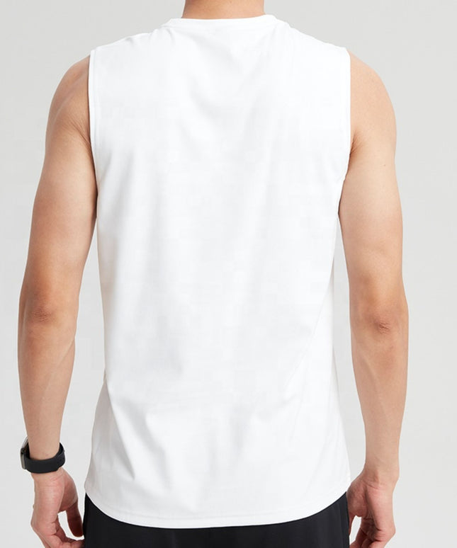 AR Men Cool - Tech Varsity Tank Top - ANJE REBEL