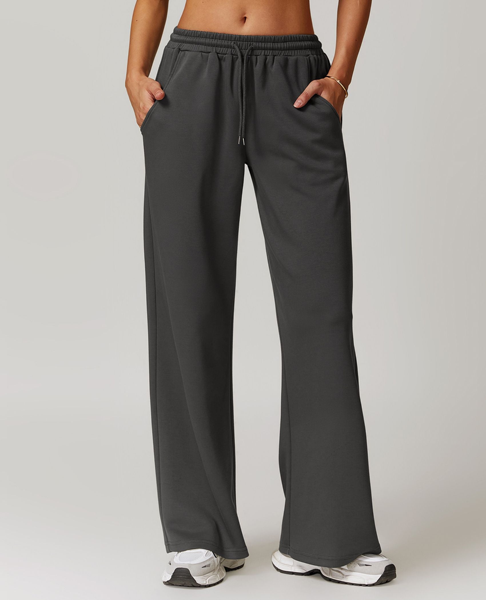 Pima Cotton Wide Legged Pants - ANJE REBEL