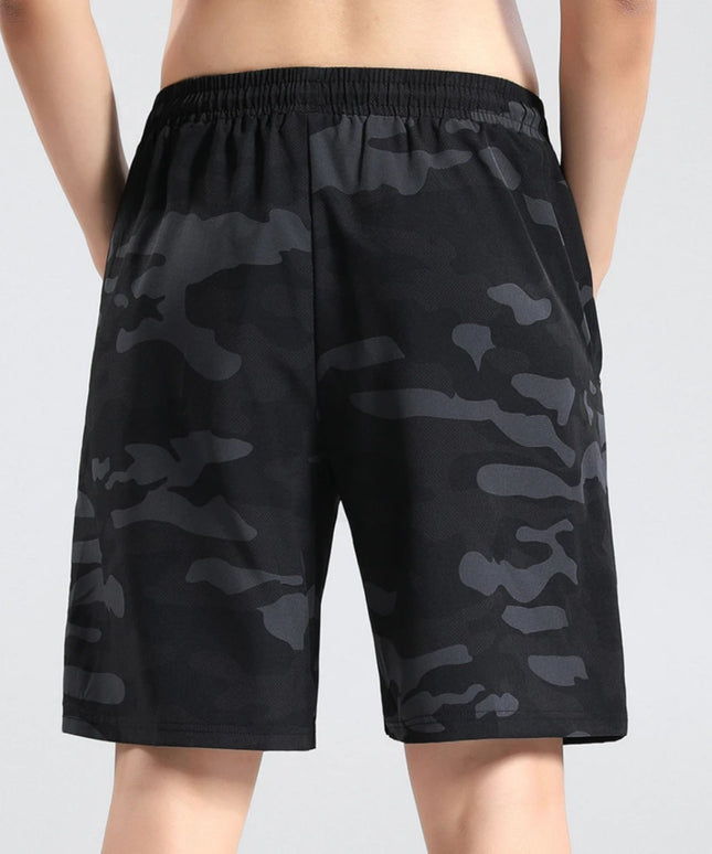 Camouflage Power Shorts - ANJE REBEL