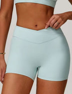 Soft Organic V-Waist Shorts ANJE REBEL