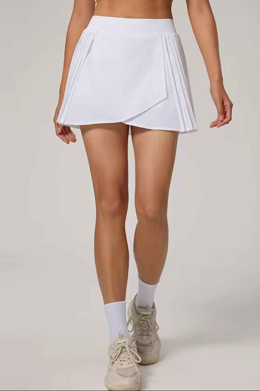 Pleated Tennis Skirt with Pockets