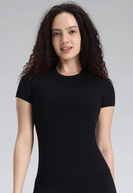 Skin-Fit Movement Short Sleeves Shirt ANJE REBEL
