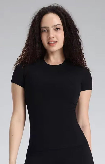 Skin-Fit Movement Short Sleeves Shirt ANJE REBEL